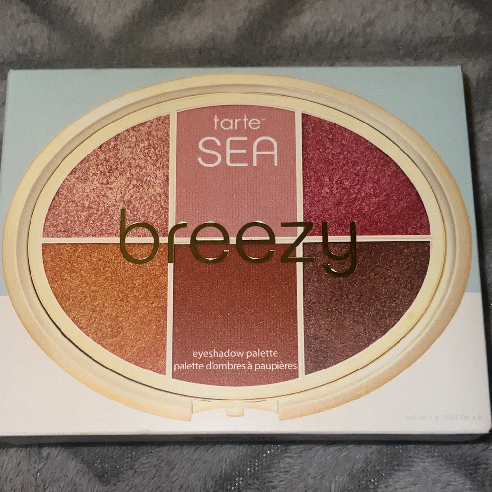 Tarte SEA Breezy Eyeshadow Palette - Red, Orange, Brown Hues